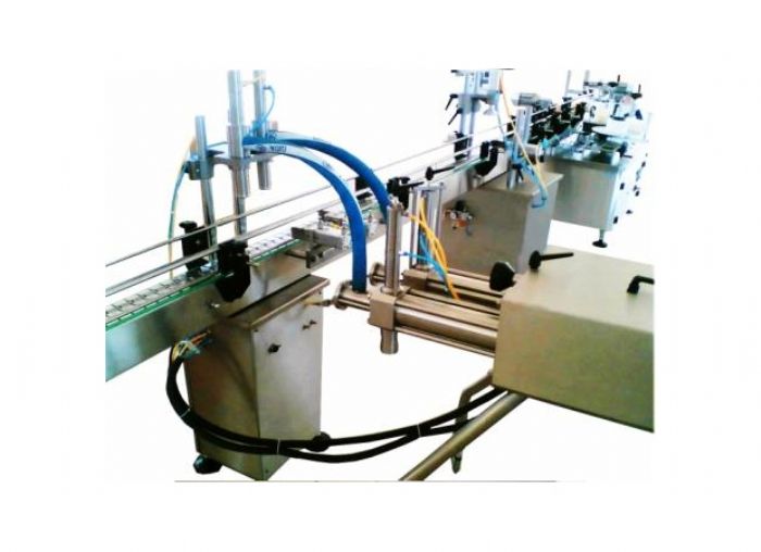 GMS 500-05 Otomatik Sıvı Dolum ve Etiketleme Makinesi
